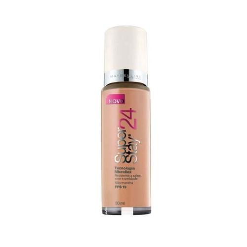 Base Líquida Maybelline SuperStay 24 horas Cor Nº70 Pure Beige Medium FPS 19 com 30ml