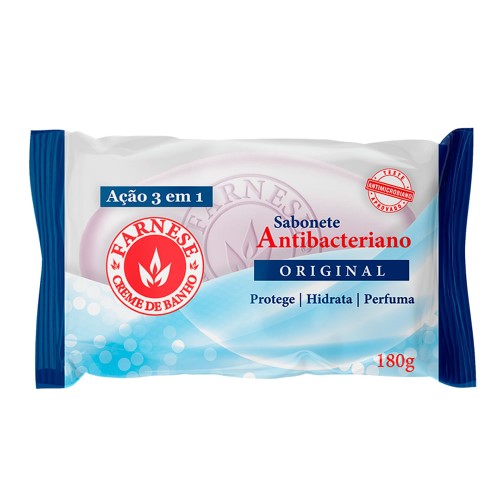 Sabonete em Barra Farnese Antibacteriano Original