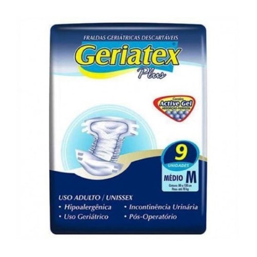 Fralda Geriátrica Geriatex Premium Noturna - Tam M