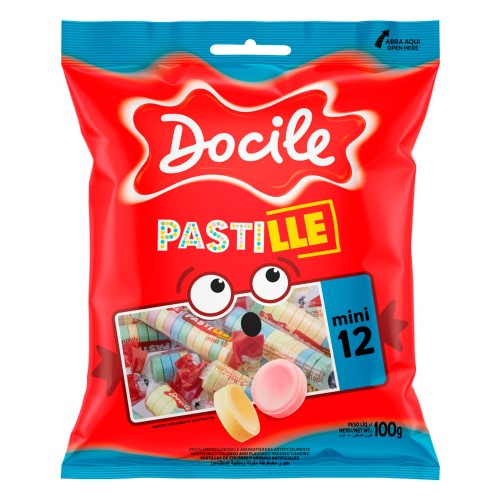 Pastilhas Docile Pastille Mini 100G