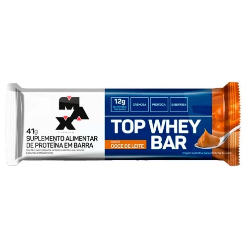 Top Whey Bar Max Titanium Doce de Leite 41g