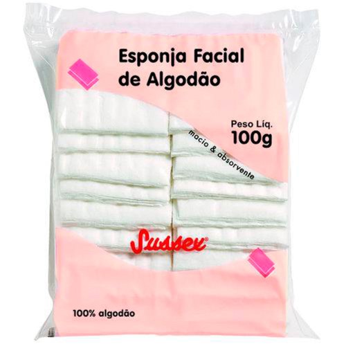 Esponja Para Limpeza Facial Sussex 100g