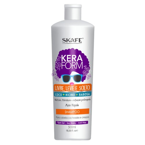 Skafe Keraform Livre, Leve e Solto - Shampoo