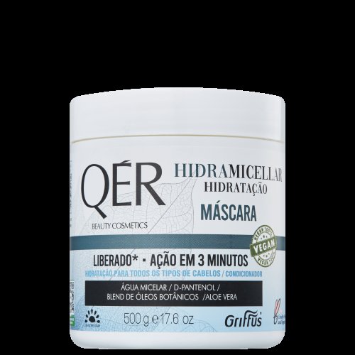 Griffus QÉR Beauty Cosmetics Hidramicellar Máscara Capilar