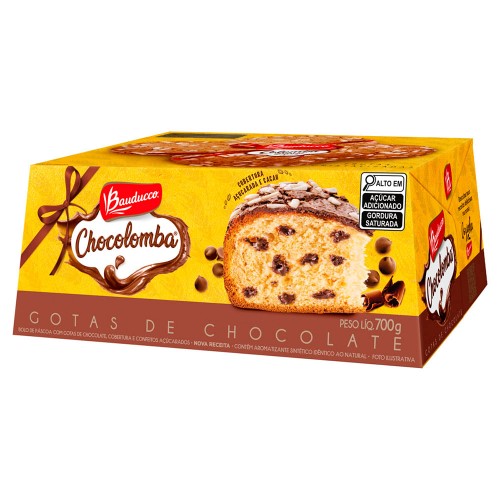 Colomba Pascal Bauducco Gotas de Chocolate 700g