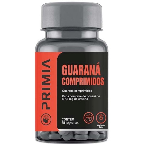 Primia Guaraná C/75 Cápsulas 7,3Mg