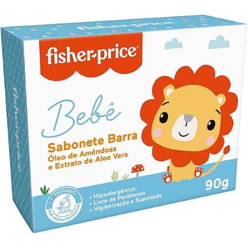 Sabonete Em Barra Bebe Fisher Price 90gr