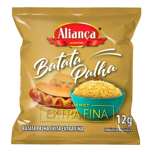 Batata Palha Aliança Extra Fina 12g