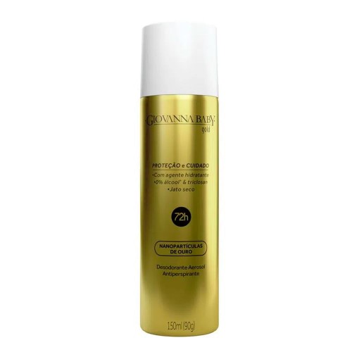 Desodorante Giovanna Baby Gold Aerosol Antiperspirante 150ml