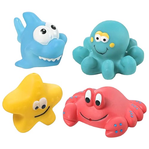 Bichinhos de banho Bubbles Turminha Fundo do Mar (4m+) - Multikids Baby