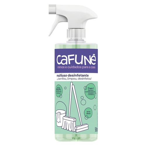 Desinfetante Multiuso Cafuné Erva Doce Spray 500ml