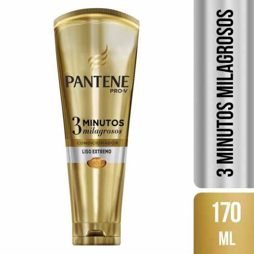 Condicionador Pantene 3 Minutos Milagrosos Liso Extremo 170ml