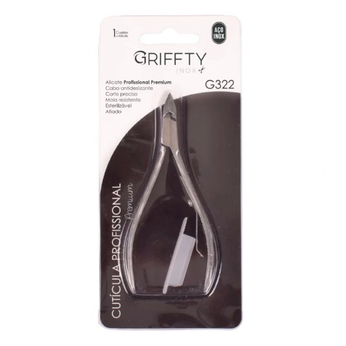 Alicate De Cutícula Profissional Griffty Inox Premium - G322