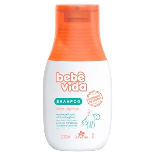 Shampoo Davene Bebê Vida Sem Lágrimas 200ml