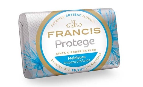 Sabonete Francis Protege Branco 90G