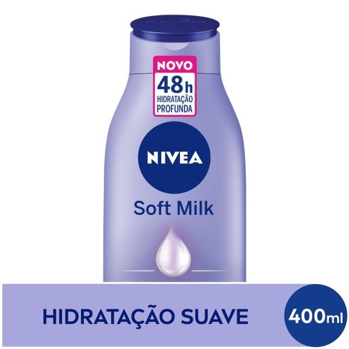 Hidratante Desodorante Nivea Soft Milk 400ml