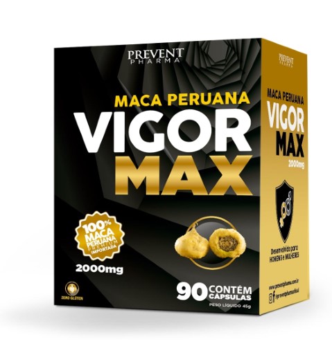 Maca Peruana Vigor Max 2000mg 90cap Prev