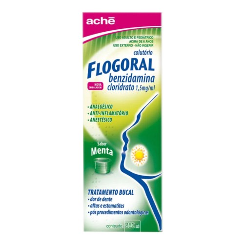 Flogoral Colutório Menta 250ml