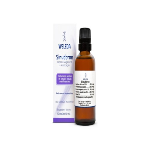 Sinudoron Berberis Vulgaris D2 + Associações Solução Oral 50ml