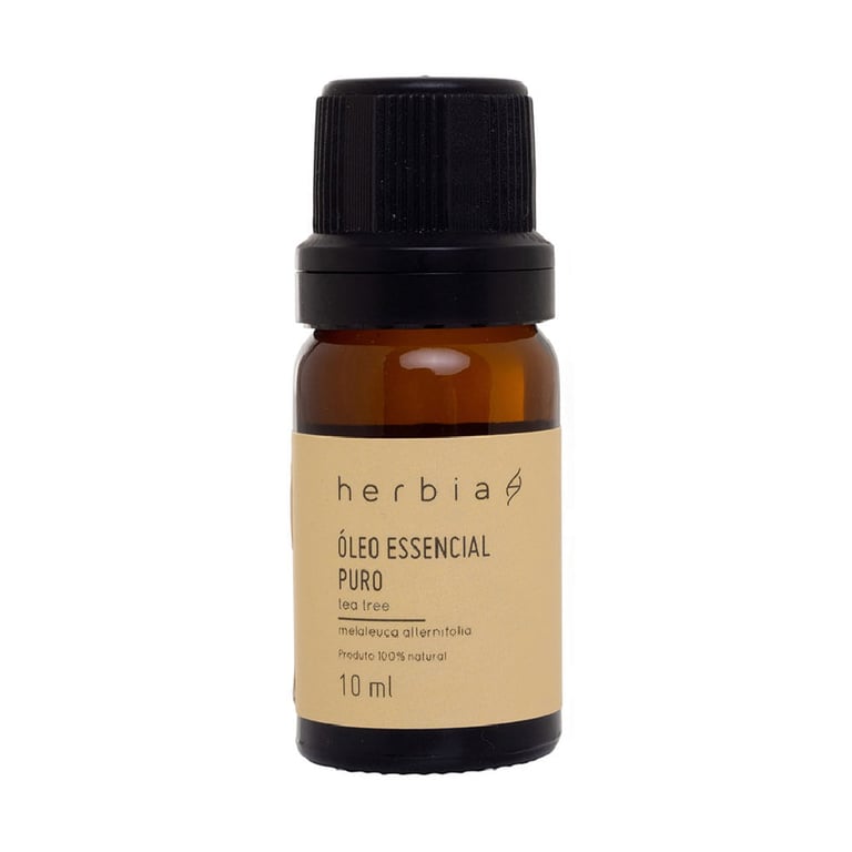 Óleo Essencial de Tea Tree (Melaleuca) Orgânico 10ml – Herbia