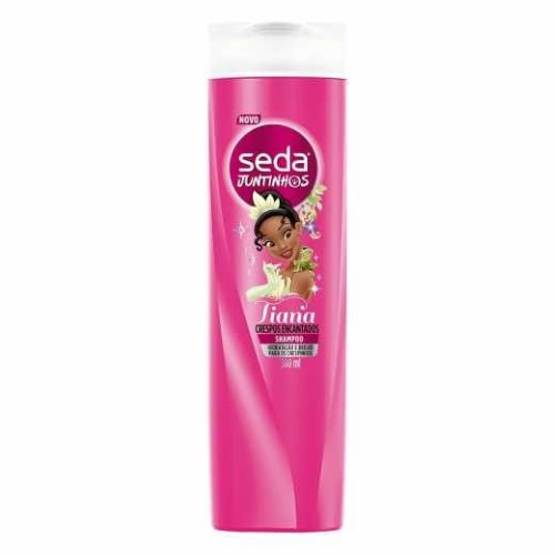 Shampoo Infantil Seda Juntinhos Tiana Crespos Encantados 300ml