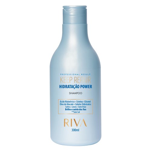 Shampoo Riva Profissional Keep Repair Hidratação Power 300ml