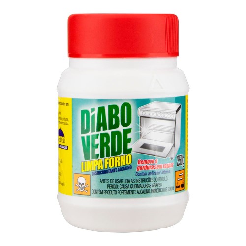 Limpa Forno Diabo Verde 250g