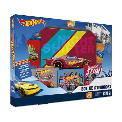 Box de Atividades Hot Wheels Copag