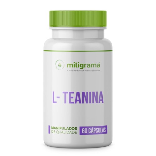 L-Teanina 200mg 60 Cápsulas