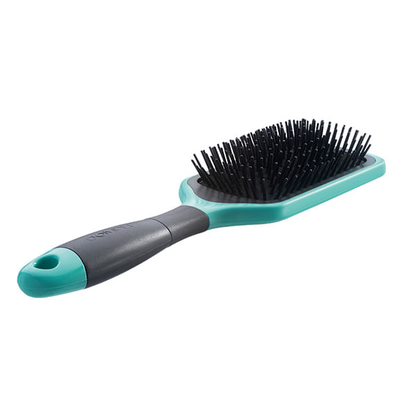 Escova Raquete Hair Premium Verde Dompel