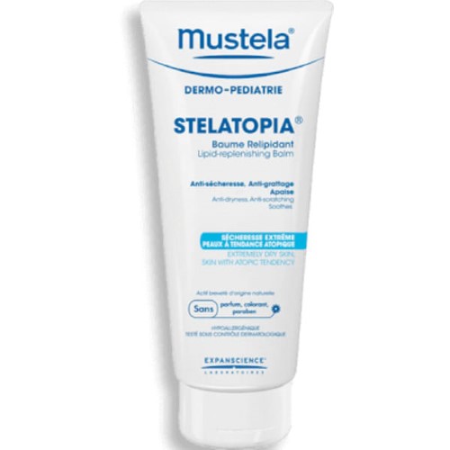 Bálsamo Emoliente Mustela Bebê Stelatopia para Pele Atópica 200ml