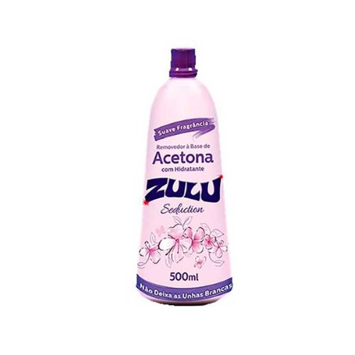 Removedor de Esmalte à Base de Acetona Zulu Seduction com 500ml