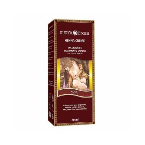 Tintura Henna Surya Acajú 70Ml - Surya