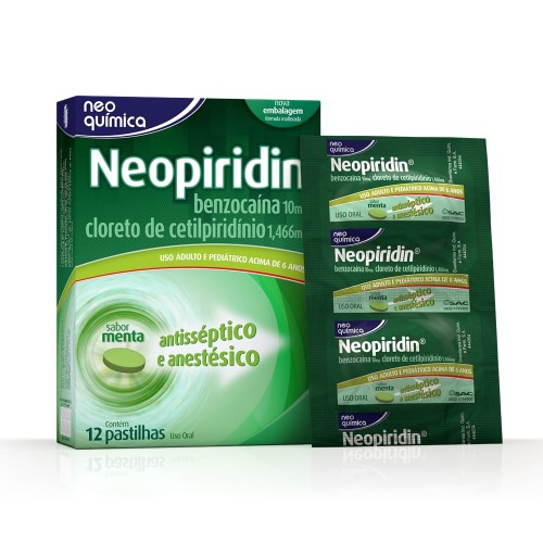 Neopiridin Neo Química 12 Unidades