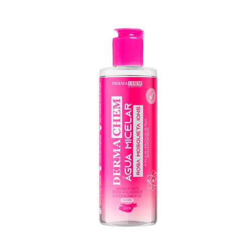 Água Micelar Dermachem Rosa Mosqueta Íons com 250ml