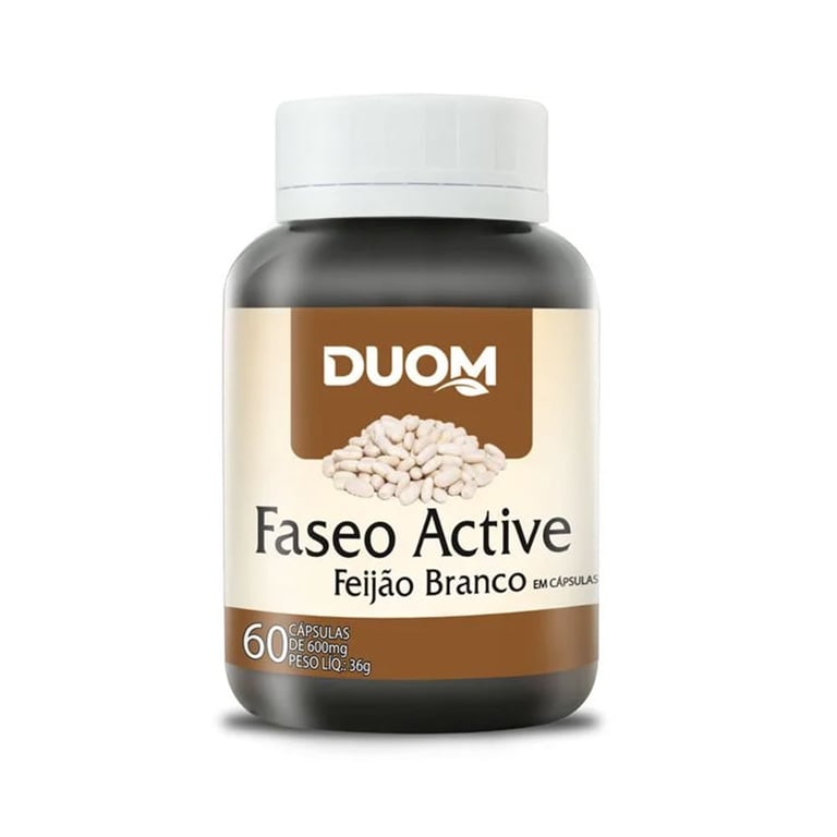 Faseo Active Feijão Branco Duom com 60 Cápsulas