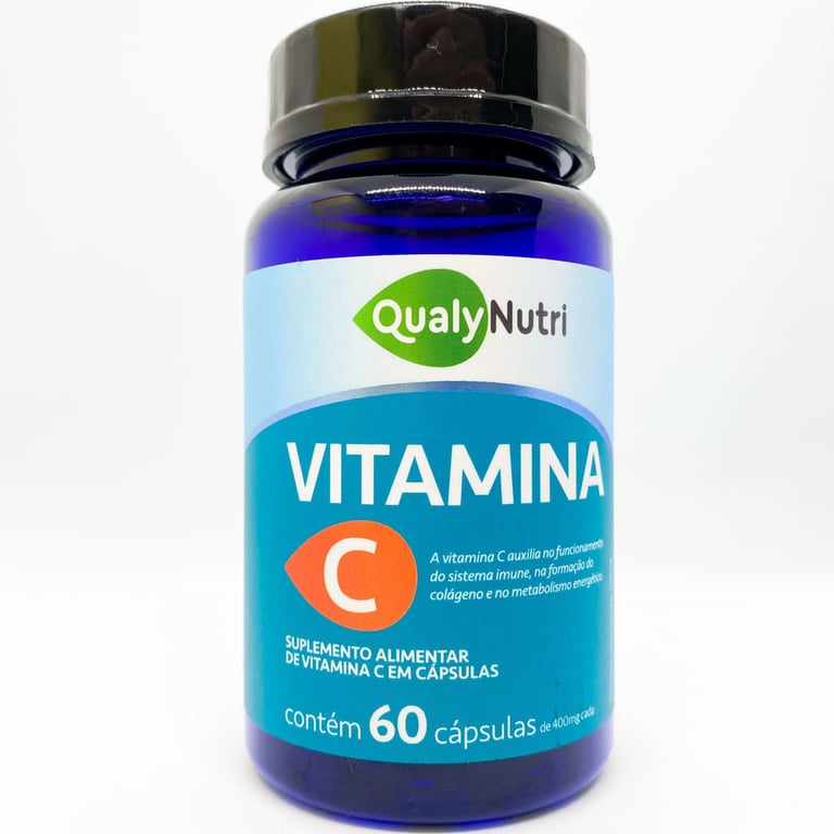 Vitamina C 400MG C/60 Cápsulas - Qualy Nutri