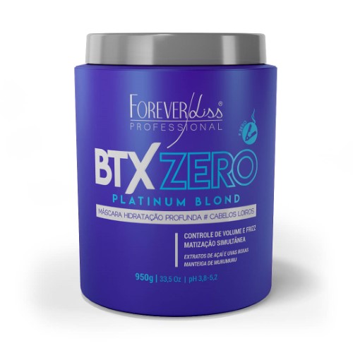 BTX Matizador Platinum Blond Zero 950g Forever Liss