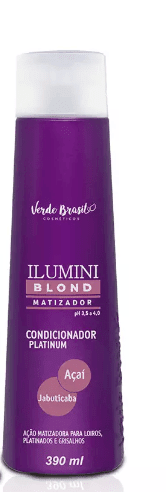 Condicionador Matizador Ilumini Blond - Verde Brasil - 390ml