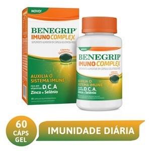 Benegrip Imuno Complex com 60 cápsulas