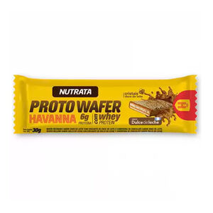 Barra De Proteína Nutrata ProtoWafer Havanna Doce De Leite 30g