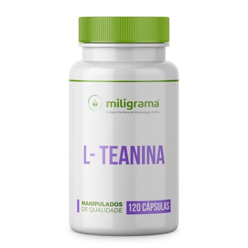 L-Teanina 200mg 120 Cápsulas