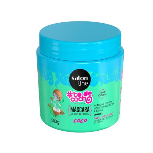 Máscara de Tratamento Salon Line Meu Pudinzinho de Coco To de Cacho Tratamento Pra Conquistar 500g