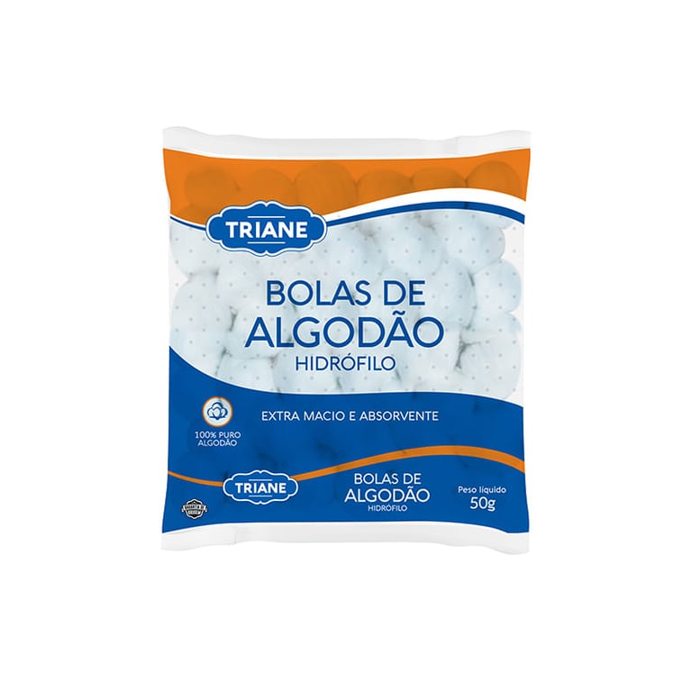 Algodão Triane bolas com 50g