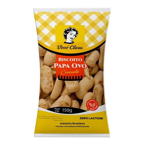 Biscoito Vovó Clara Papa Ovo 150g