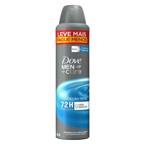 Desodorante Antitranspirante Aerosol Dove Men+Care Proteção Total 250ml