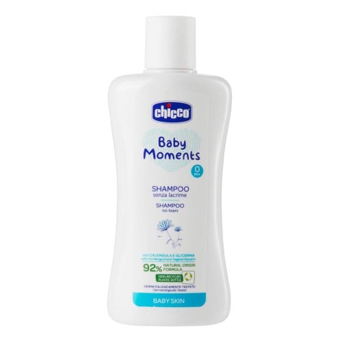 Shampoo Infantil Chicco Baby Moments Sem Lagrimas 200ml