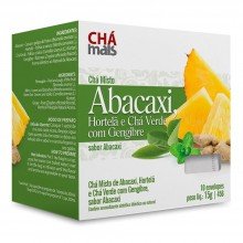 Chá Mais Misto Sabor Abacaxi 10 Saches Com 15 G Cada