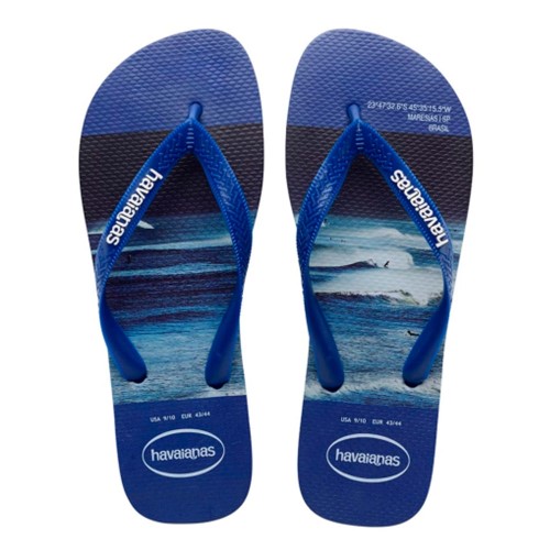 Chinelo Havaianas Hype Azul Naval 37/38