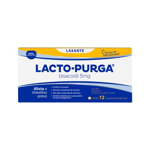 Lacto Purga Hypera 12 Comprimidos